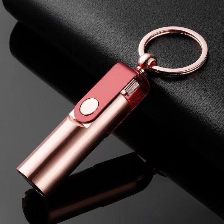 Easy Survivor Vanntett Kerosene Nøkkelring Lighter | Luvikno