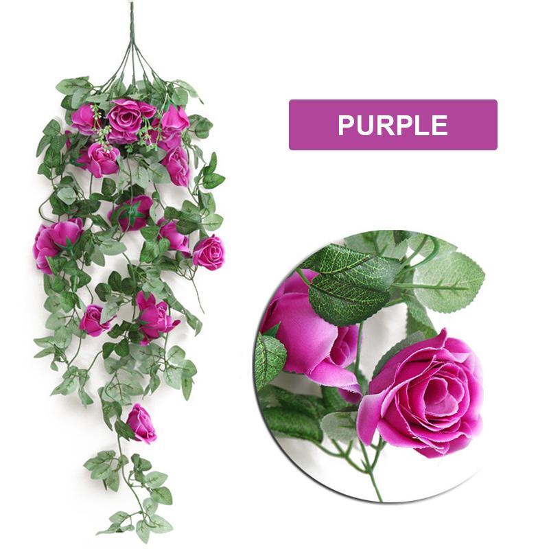 Veggd dekorasjon Hengende Blomster Vinstokk | Luvikno