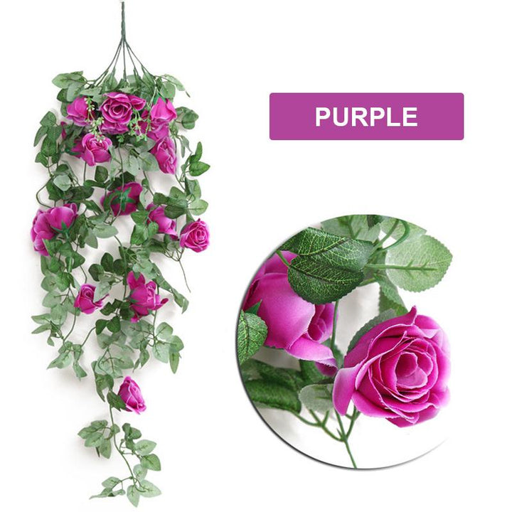 Veggd dekorasjon Hengende Blomster Vinstokk | Luvikno