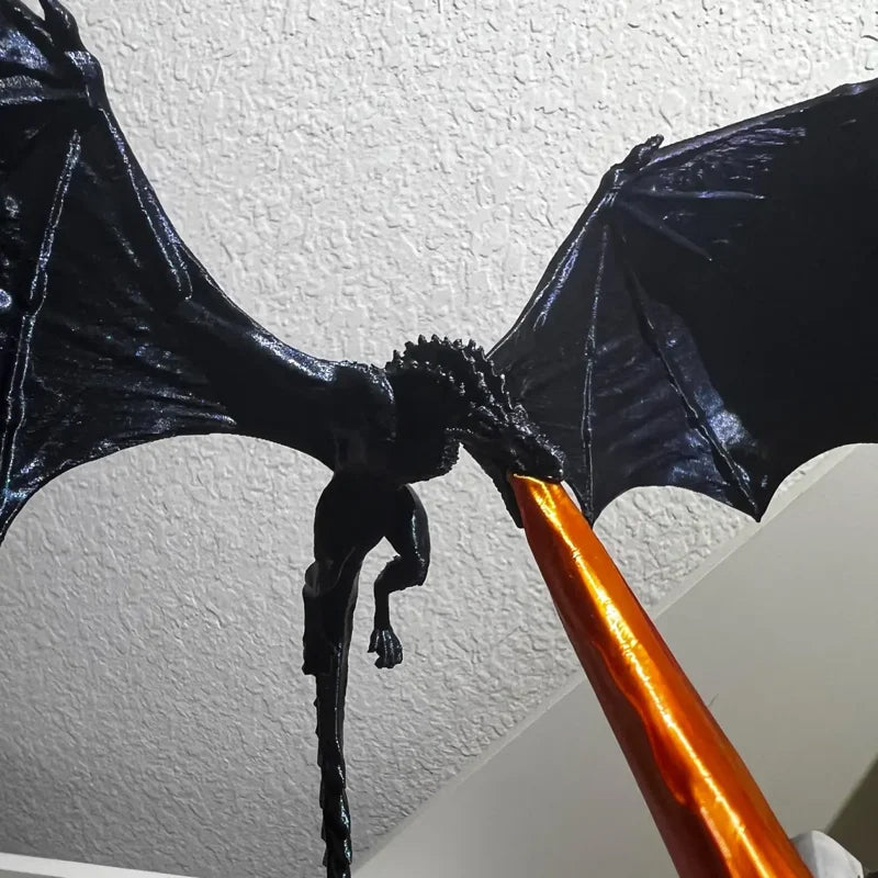 Dragon Flame Book Niche | Luvikno