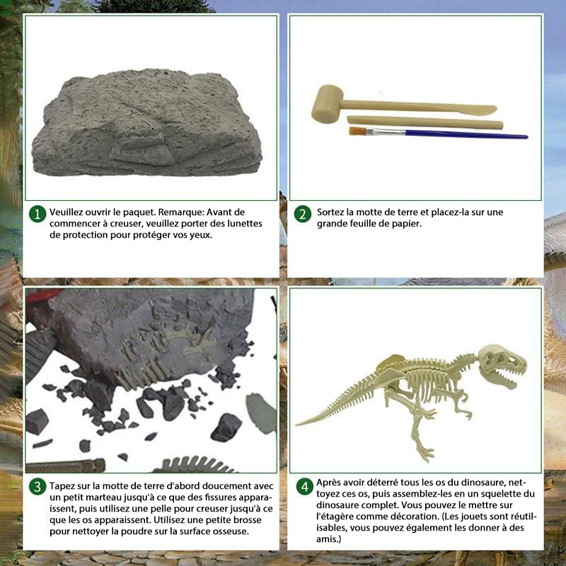 arkeologisk dinosaurleke | luvikno