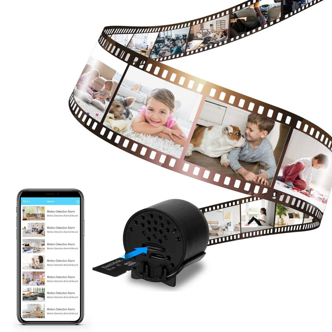 Trådløs Mini Wifi Innendørs Hjemmesikkerhetssystem Kamera Luvikno