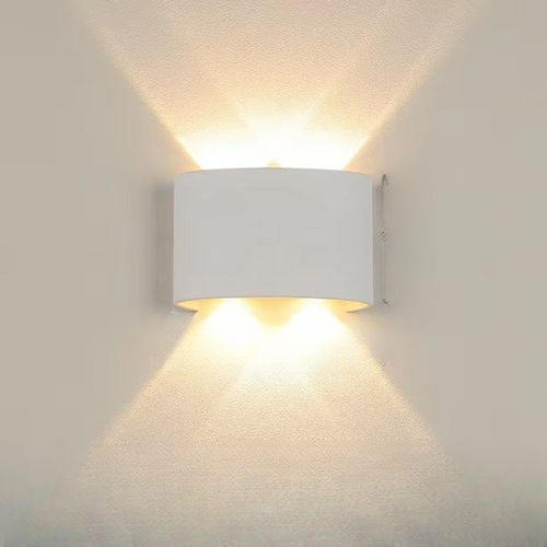 Moderne LED Vegglampe - Allsidig Innendørs Belysningsarmatur 4W, 6W, 8W Luvikno