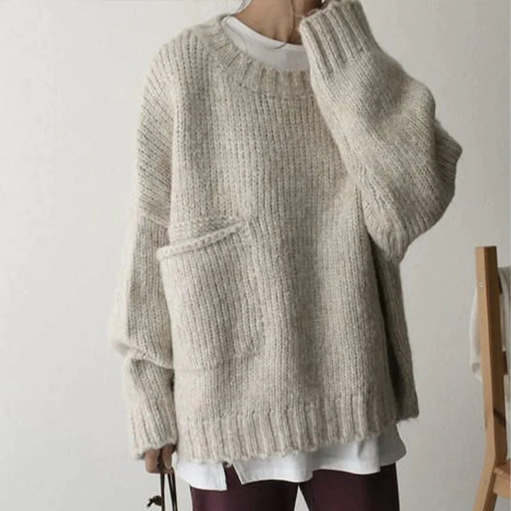Luvik | Behagelig oversized-genser med lomme