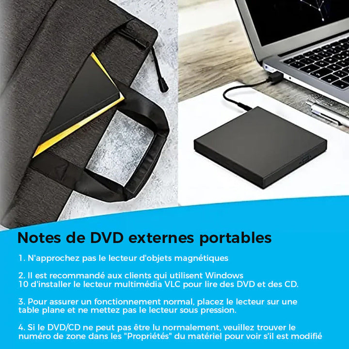Ekstern CD DVD Drive | luvikno