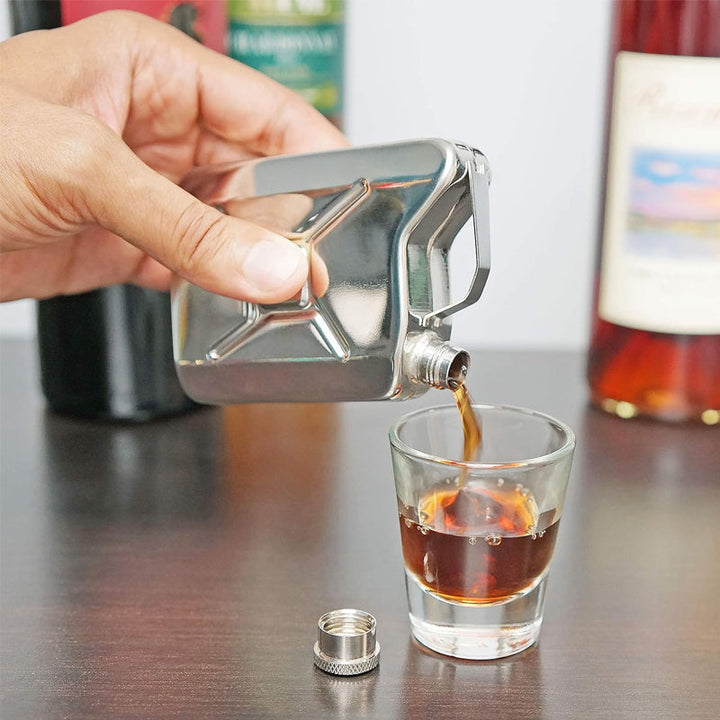 🥃Bærbar Whiskey Flaske | Luvikno