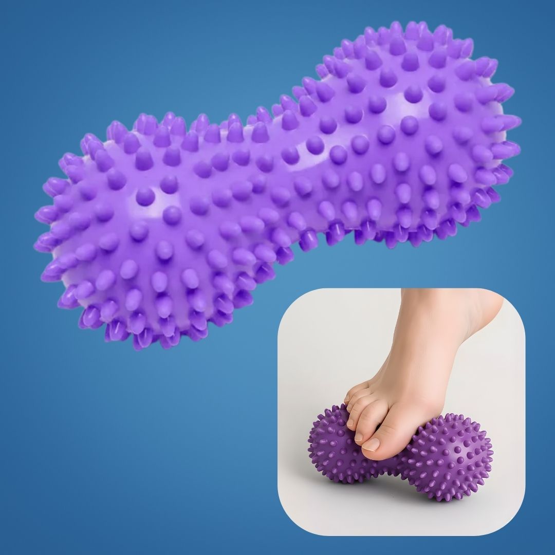 Dypvevsmuskel-lindring – Fast piggete dual-ball design – Raskere restitusjon for aktiv livsstil Luvikno