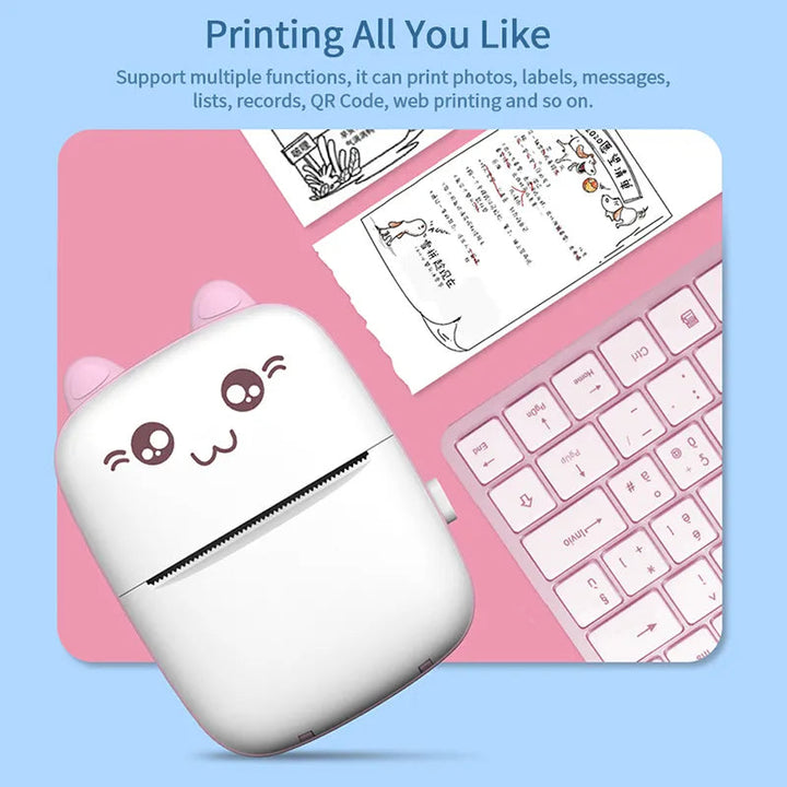 Bærbar termisk mini fotoprinter Luvikno