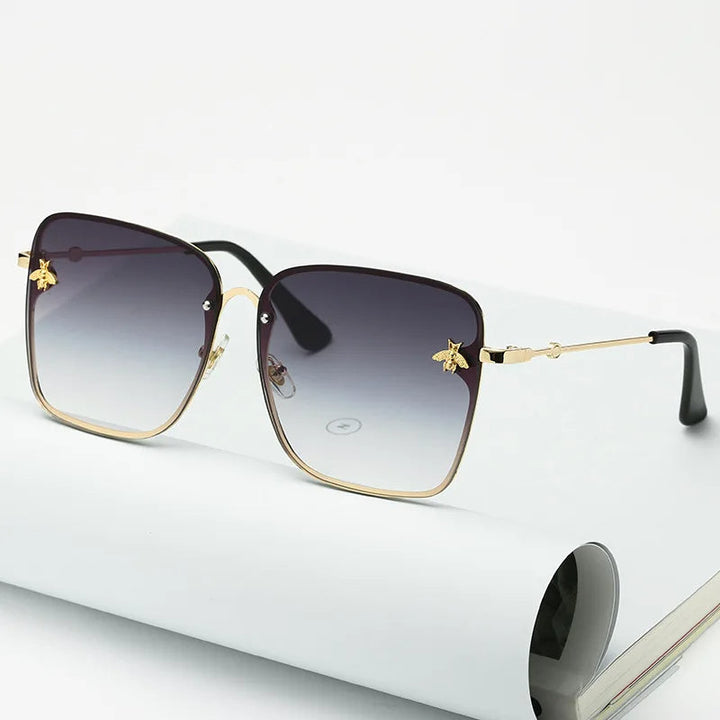 Charlotte Solbriller | Oversized & Rimless | Luvikno