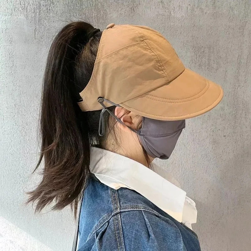 Utendørs UV-beskyttelse Hollow-Top Solhatt | Luvikno