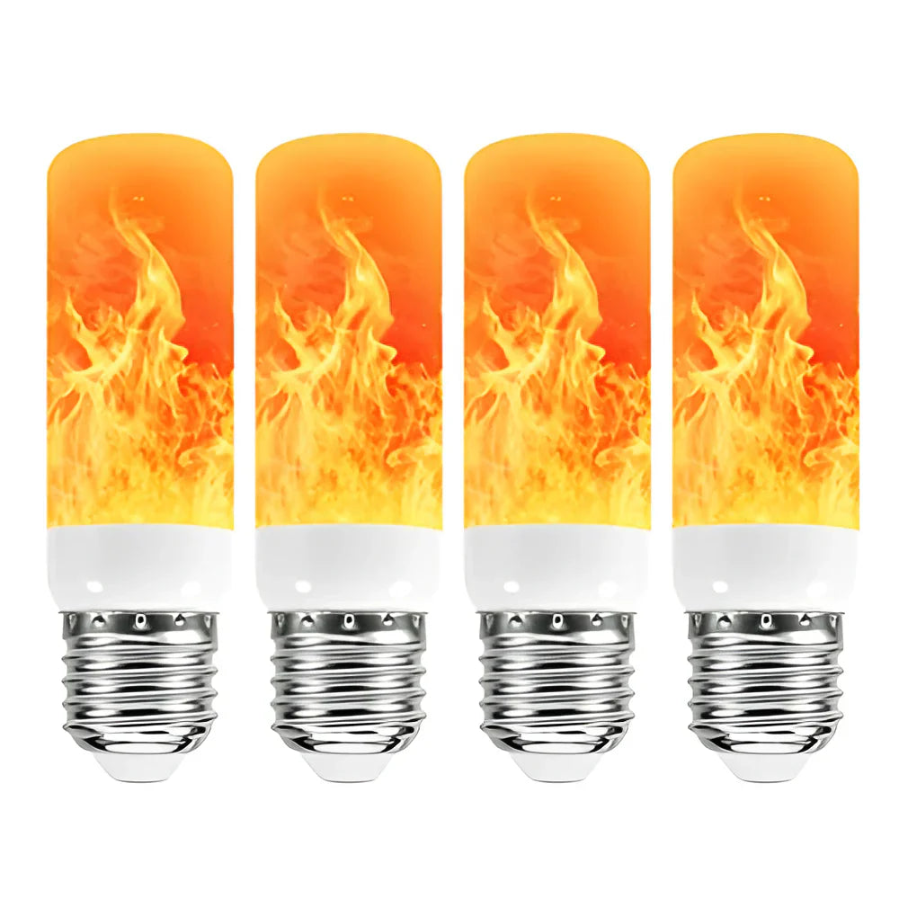 Luvikno | Flammeeffektlampe – 9W LED-lampe med realistisk flammeglød