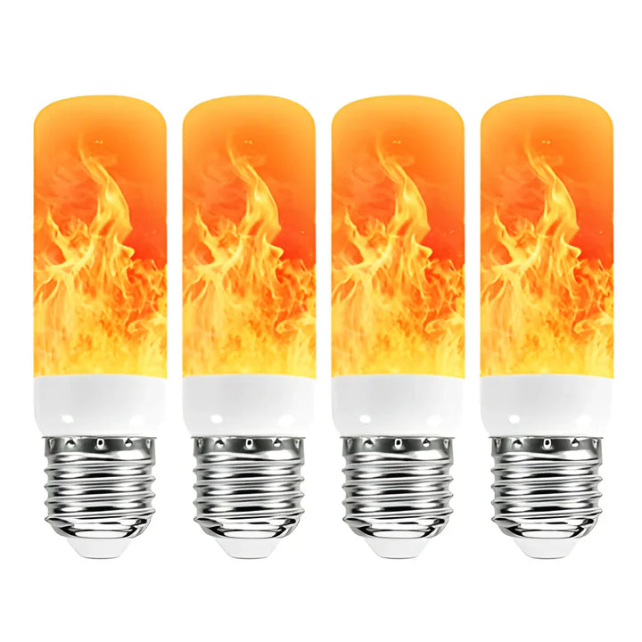 Luvikno | Flammeeffektlampe – 9W LED-lampe med realistisk flammeglød