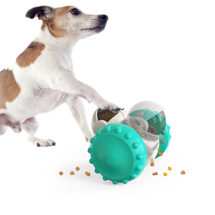 Wobble Food Bil – Balanse & Sakte Fôr Toy for Hunder & Katter Luvikno