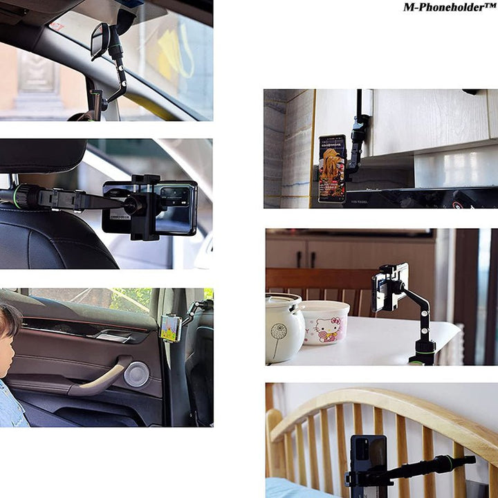 Luvikno | LuxiHold Elite Telefonstativ | Elegant og justerbar holder for håndfri bekvemmelighet