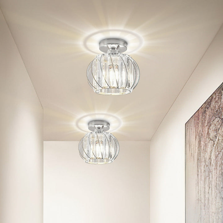 Glass Ceiling Light | Luvikno