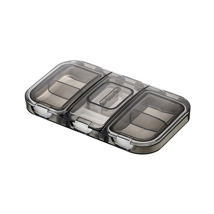 Rektangulær Pill Case Organizer Beholder | Luvikno