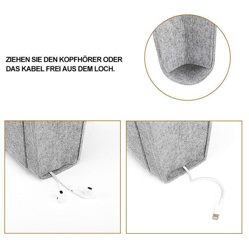 Luvikno | Filtramme Hengeorganizer Bag for Seng Sofa Skrivebord