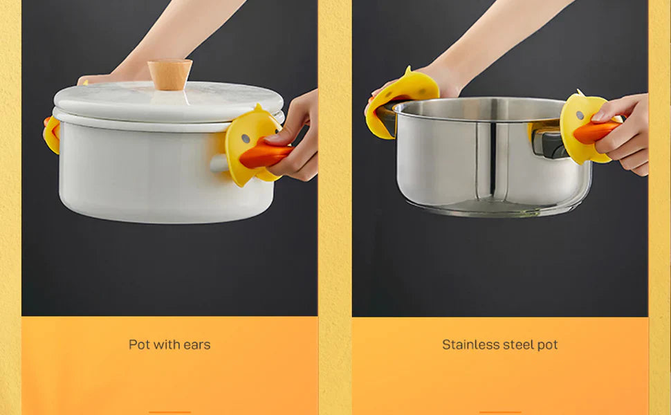 Silikon Mini Gryteholder Andformet Luvikno
