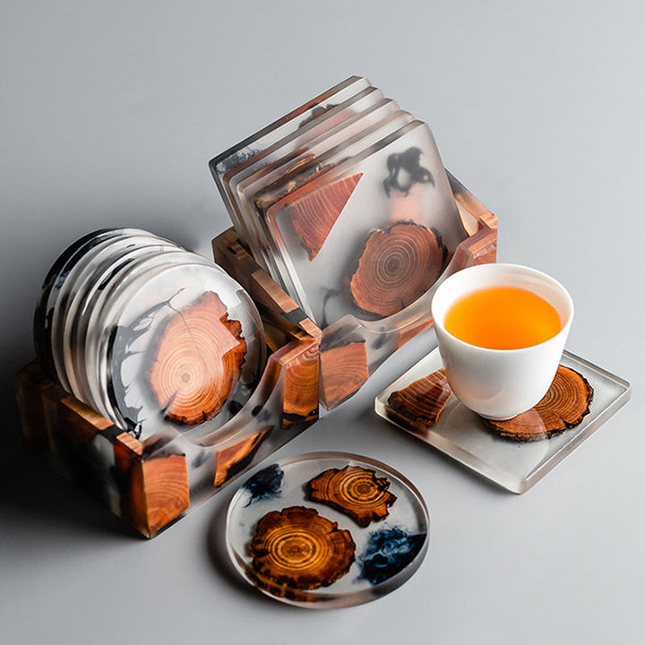 Harz Pine Drink Coaster | Luvikno