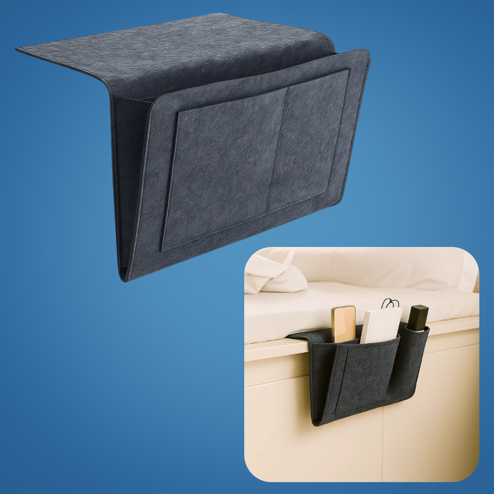 Essentials Within Reach – Tykk Filtdurabelt Materiale – Spar Plass Hold Orden & Nyt Nattkomfort Luvikno