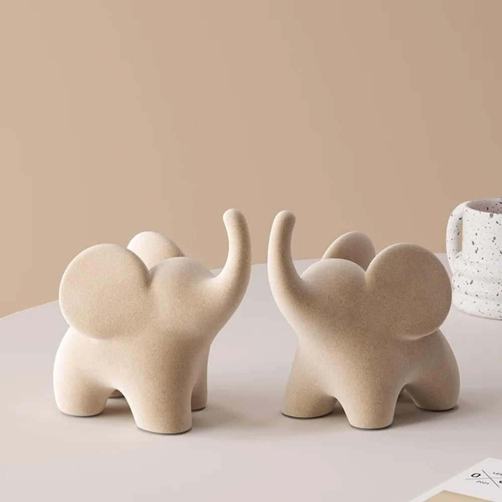 Elephant Accent Figurines | Luvikno