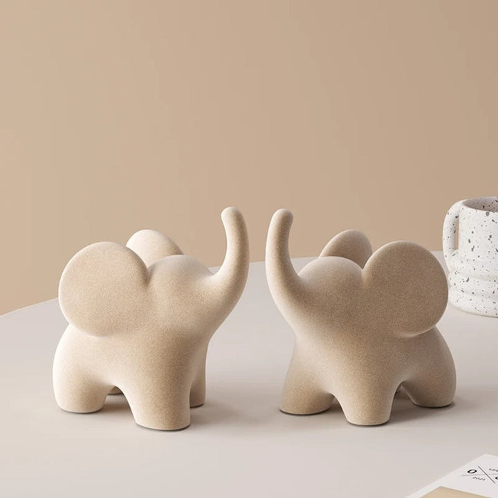Elephant Accent Figurines | Luvikno