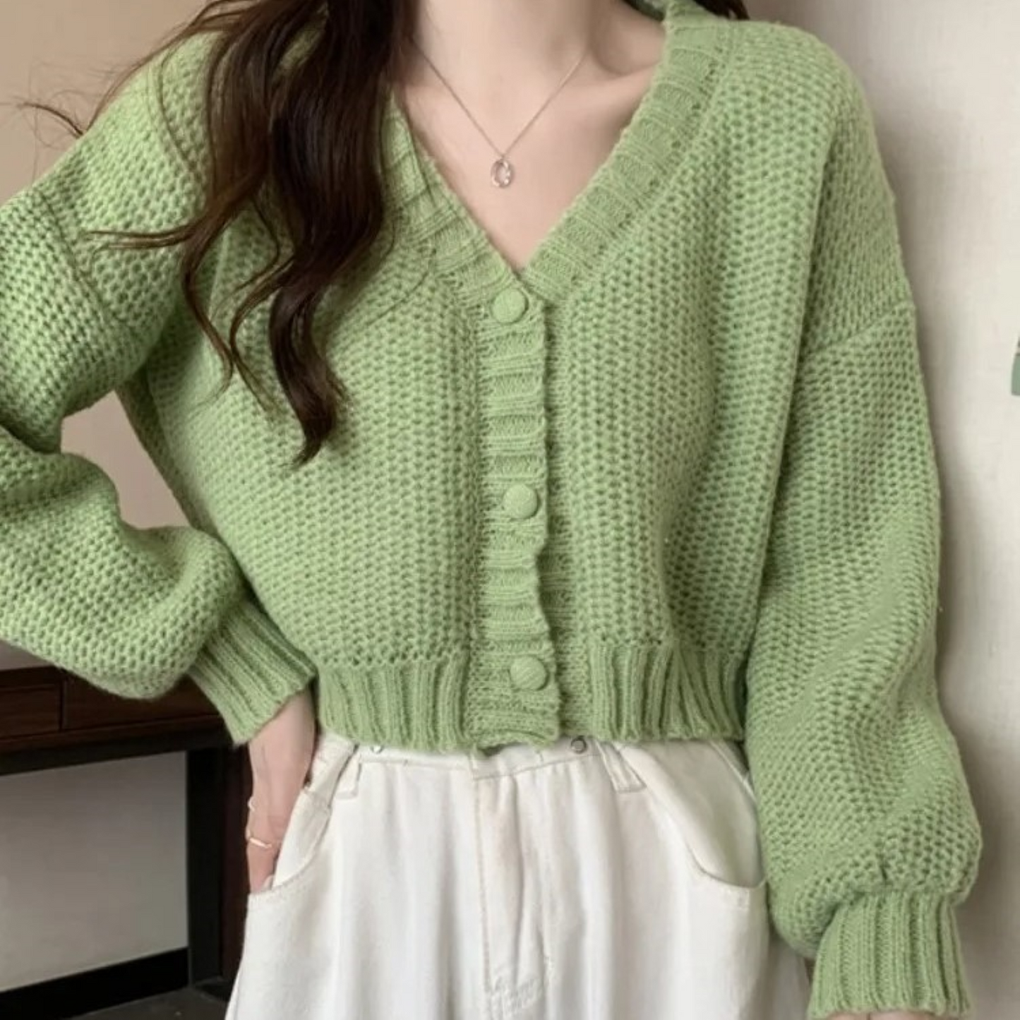 Luvik | Veste de loisirs avec col en V