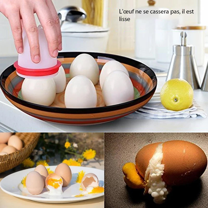 Mini Egg Cooker, Set med 6 Deler | Luvikno