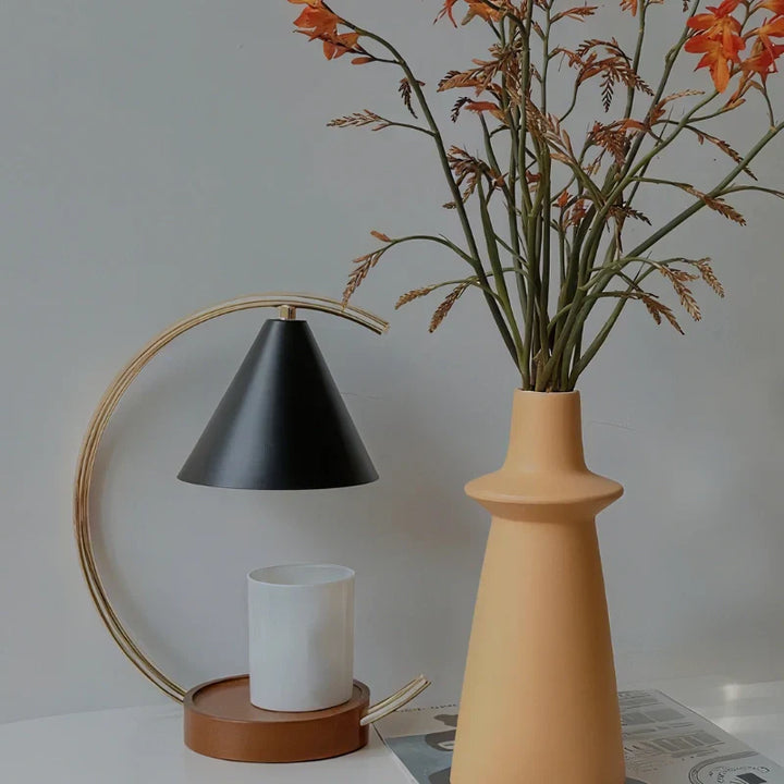 Moon Arc Wax Lamp | Luvikno