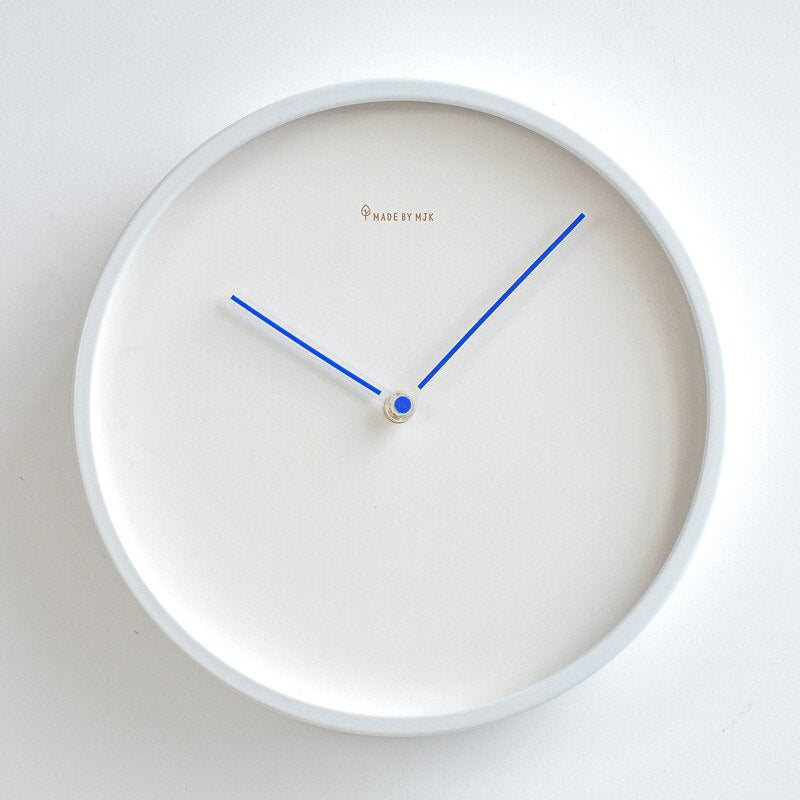 Luvikno | Skandinavisk Minimalistisk Veggklokke - Tidsløs Eleganse