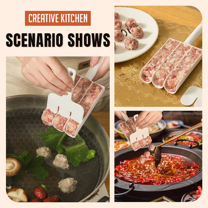 Creative Kitchen Triple Kjøttbollemaker | Luvikno