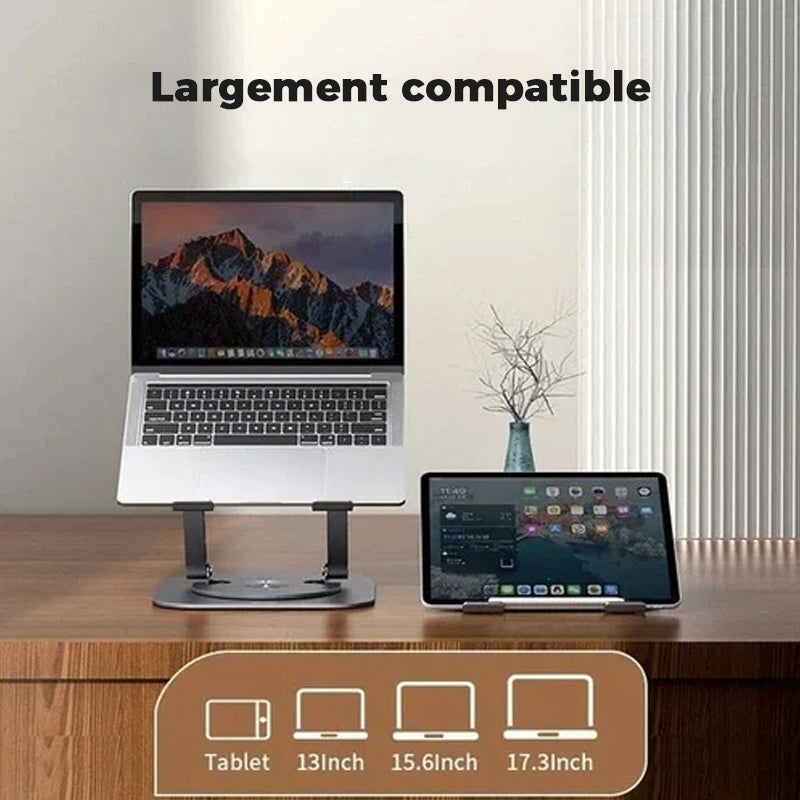 Støtte for bærbar PC i aluminiumlegering | Luvikno