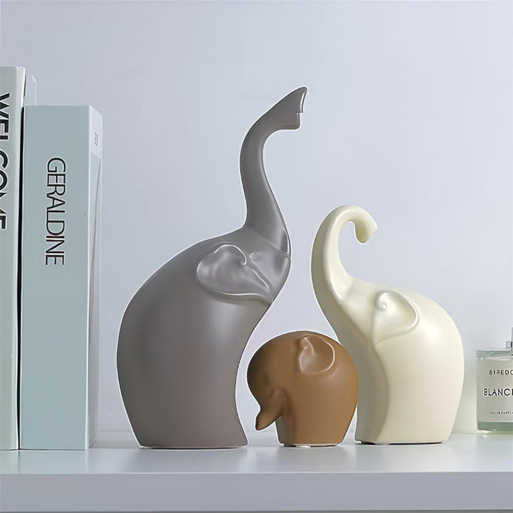 Abstrakt Hult Elefant Skulptur | Luvikno