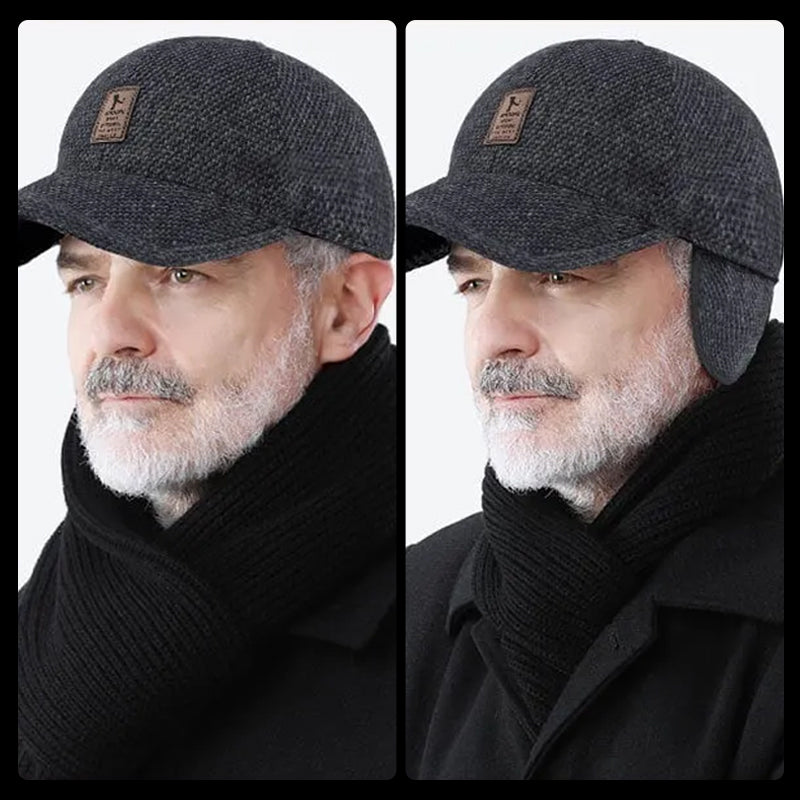 Luvikno | Vinter baseball cap med ørebeskyttere