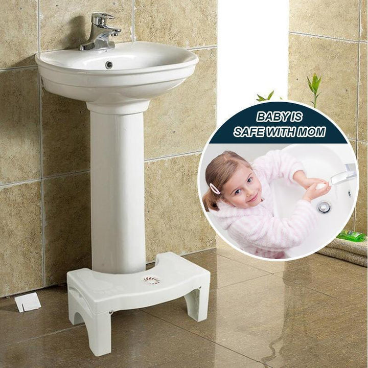 Folding Multi-Function Toilet Stool | Luvikno