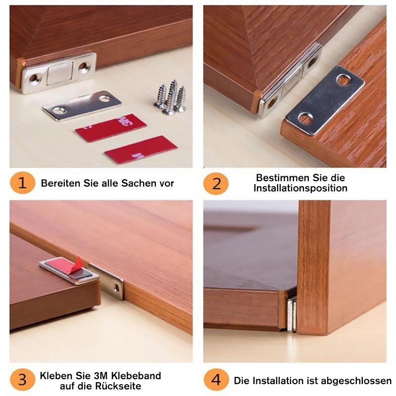 Luvikno | Magnetisk dørkloss uten hull