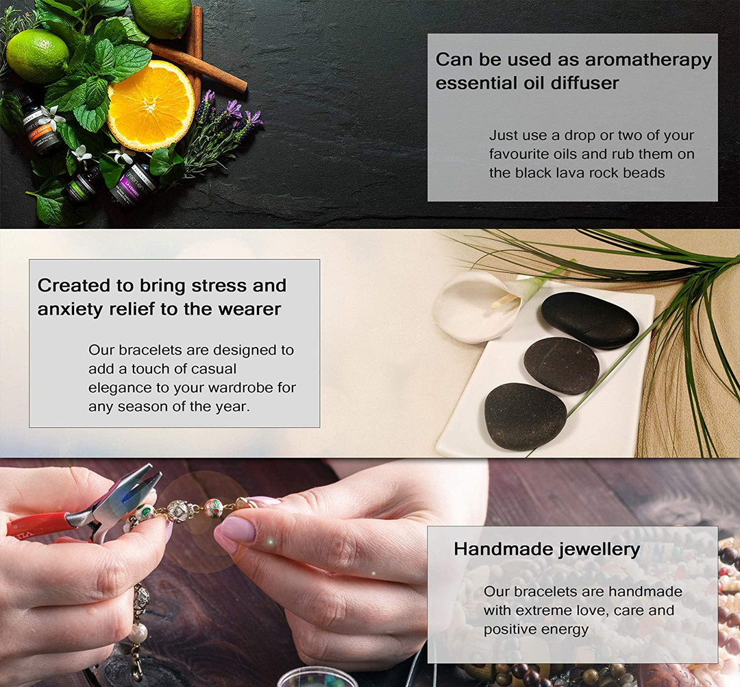 Chakra Healing Crystal Bracelet | Omfavn naturens kraft med dette symbolske tilbehøret Luvikno