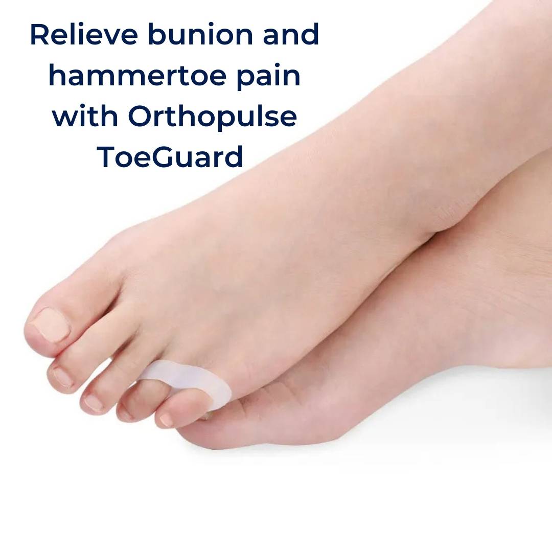 ToeGuard ortopediske tåspacer | Bunionette korrigerer - Lite tå rettet - for hallux valgus - Hammertoe og tåjustering Luvikno