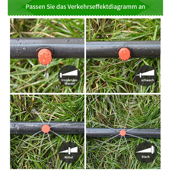Justerbare dryppennodder for vanning | Luvikno
