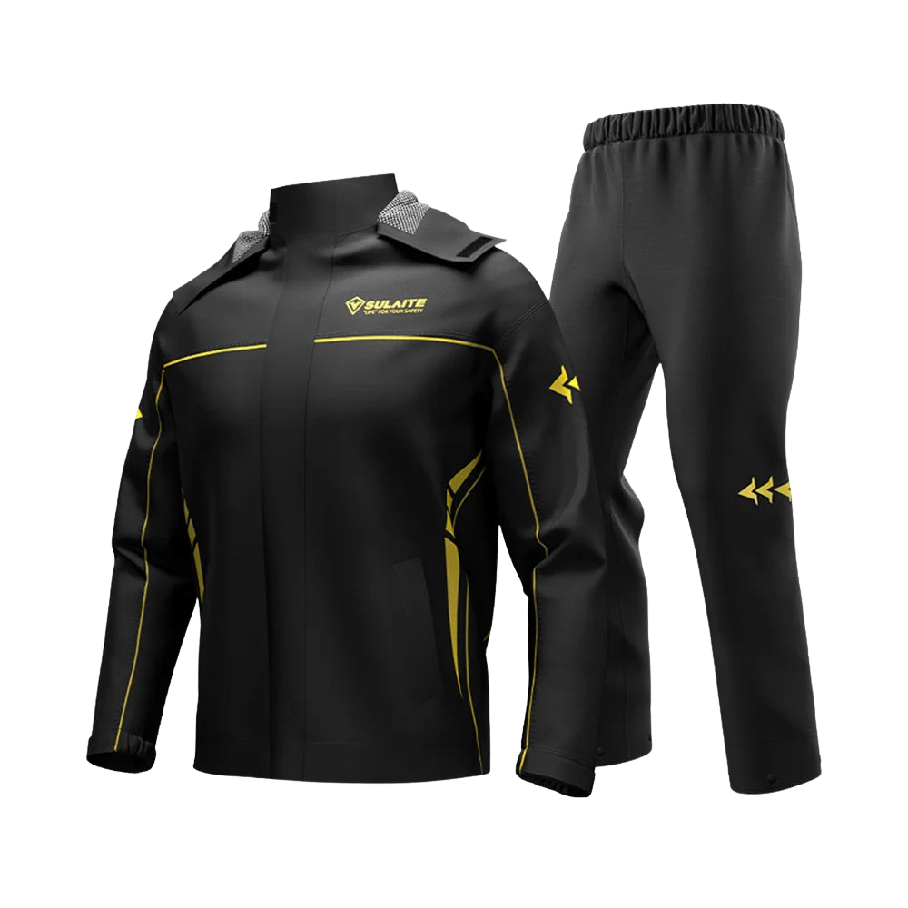 Luvik | Unisex Motorsykkel Regnjakke - vanntett og pustende - Lett design