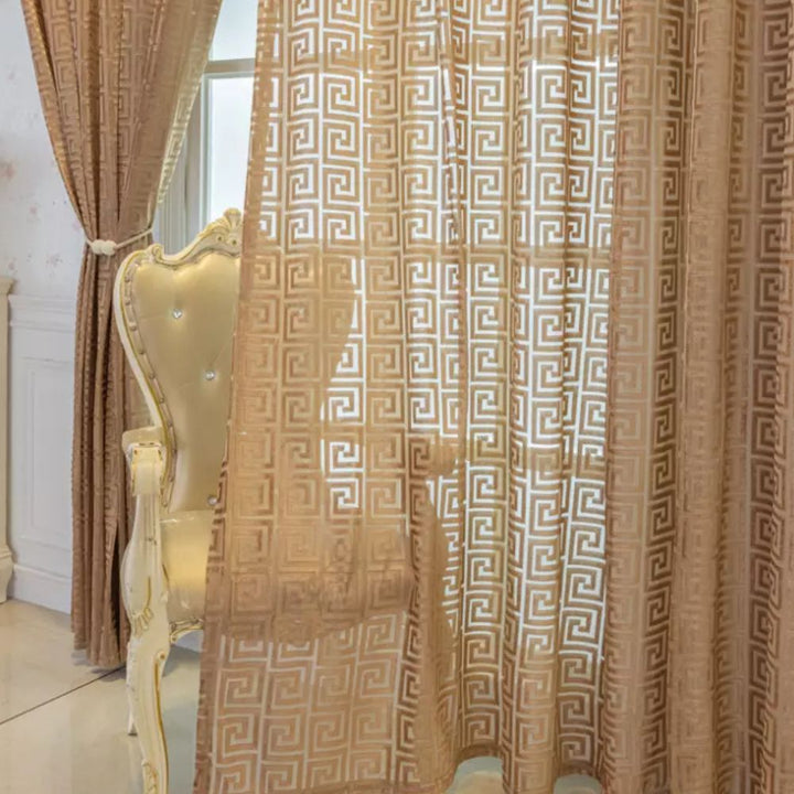 Luvikno | Imperial Maze Broderte Gardin