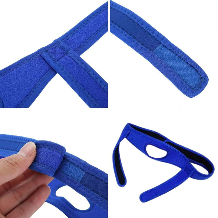 QuietNight | Anti Snoring Chin Strap – Søvnapné Lettelse – Pustende & Justerbar – For Voksne Som Søker Bedre Søvn Luvikno