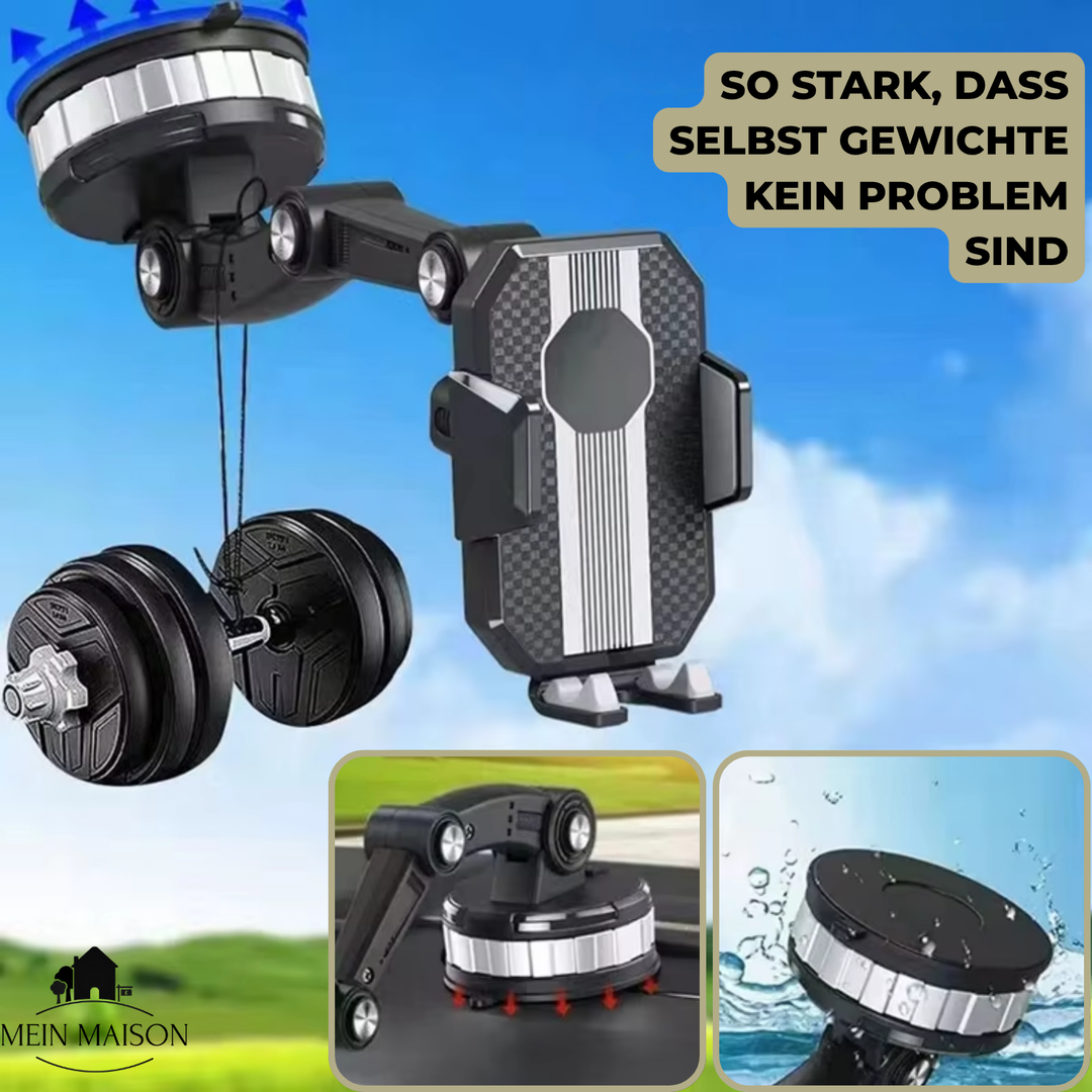 Luvikno | Auto GripTech Handy Holder med Sterk Sugekop og 360° Rotasjon