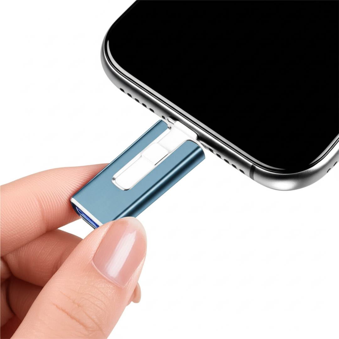 Luvikno | SmartOpslag USB-stikk – Direkte overføring av filer uten internett