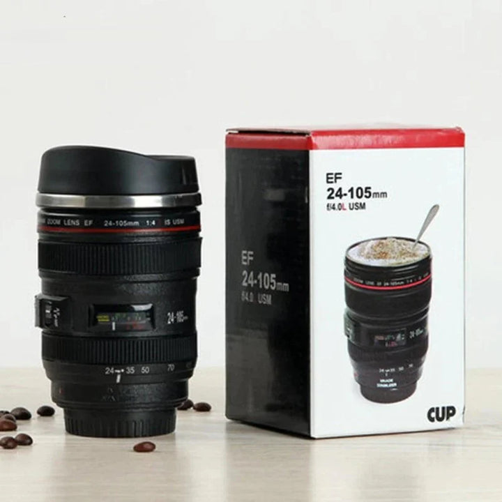 Kreativ Kamera Linse Kaffe Te Krus 300 ML Luvikno