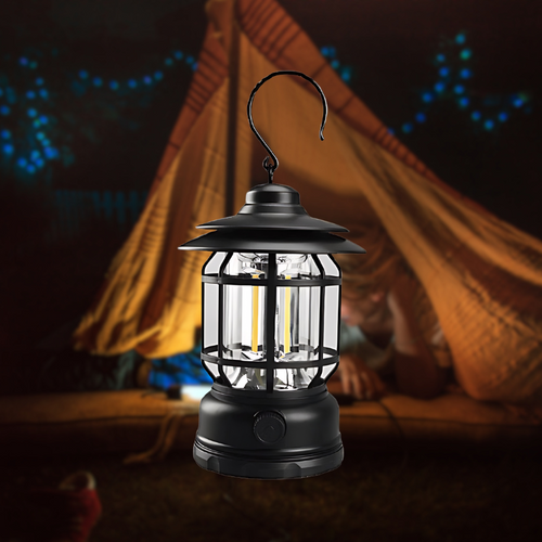 Retro-Style Smart Portable Lampe for Innendørs & Utendørs Bruk Charm | Luvikno