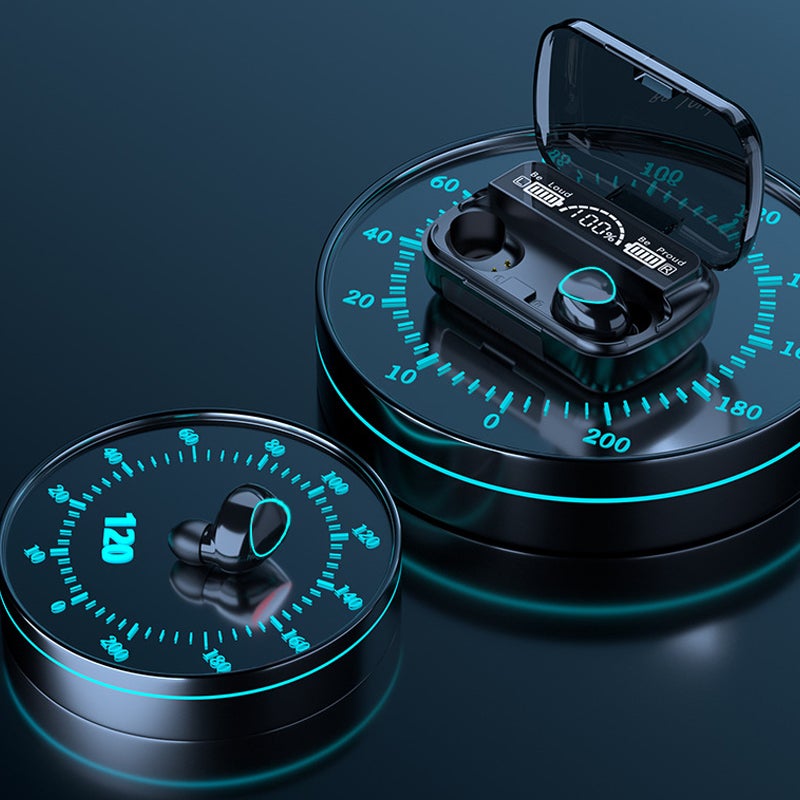 Luvikno | TWS Bluetooth 5.1 Stilige trådløse Bluetooth-hodetelefoner