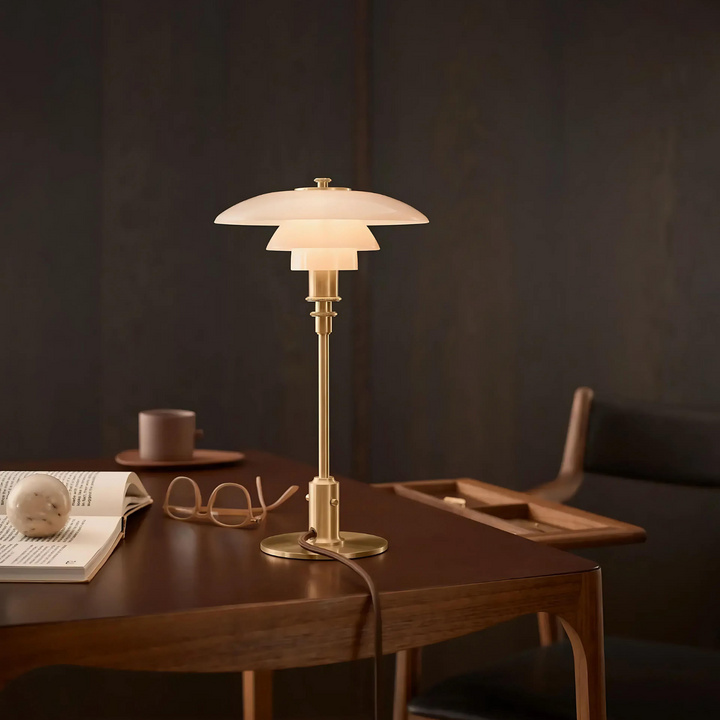 Luvikno | Lumière Serein - Elegant Metall Bordlampe