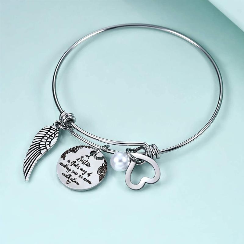 Luvikno | Never walk alone - Søster armbånd