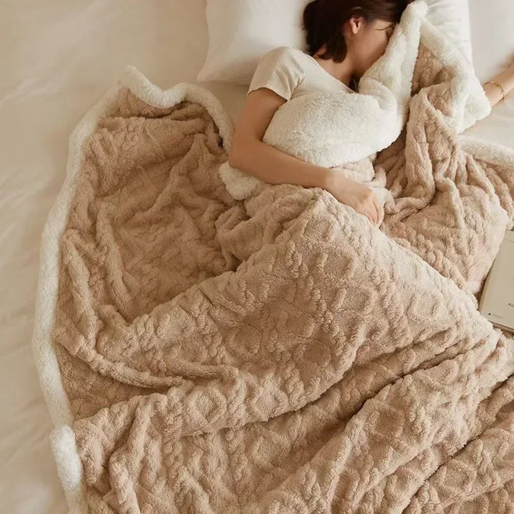 Luvikno | WarmWool Tykk Lammeullteppe Vinterkomfort og Varme